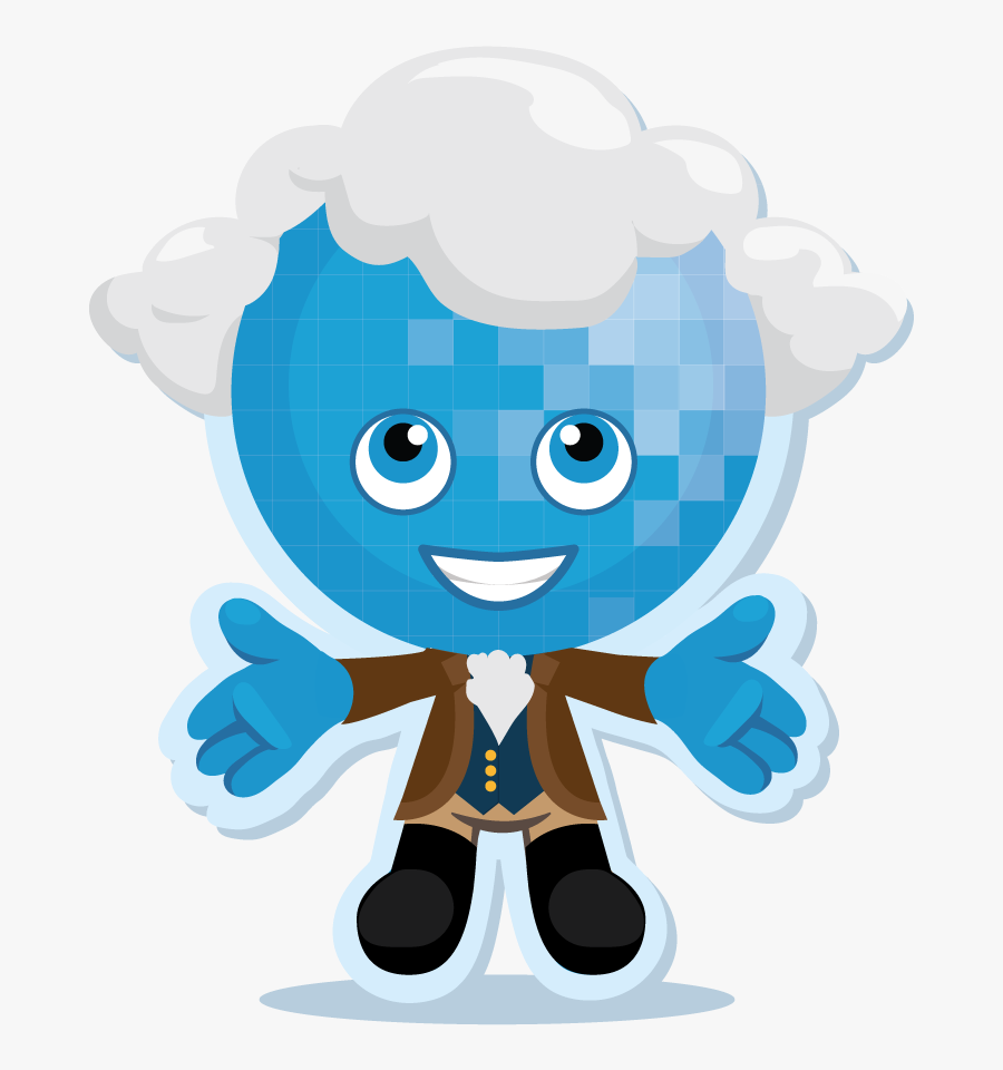 Image Of Splash Dressed As A Founding Father - Rio Salado College Logo, Transparent Clipart