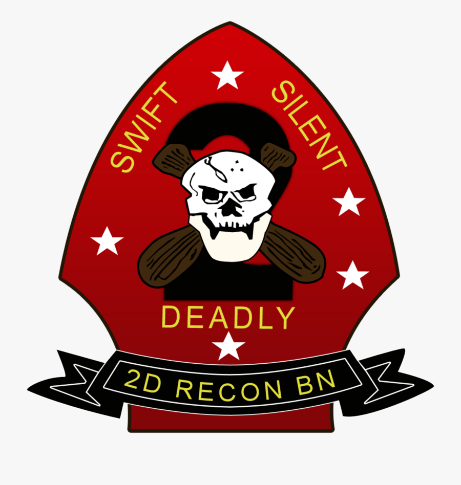 2nd Reconnaissance Battalion - 2nd Recon Bn Logo, Transparent Clipart