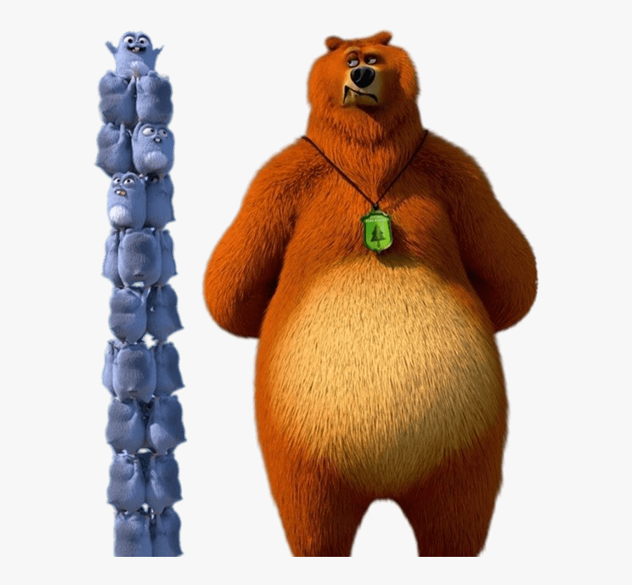 Grizzy And Pile Of Lemmings - Grizzy And The Lemmings Png, Transparent Clipart