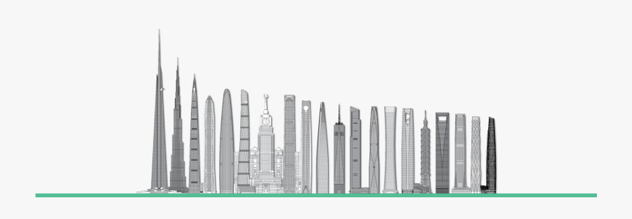 Transparent Skyscrapers Png - Top Tallest Buildings, Transparent Clipart