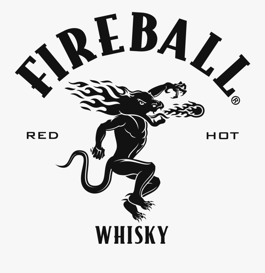 Fireball Whisky Logo Png, Transparent Clipart
