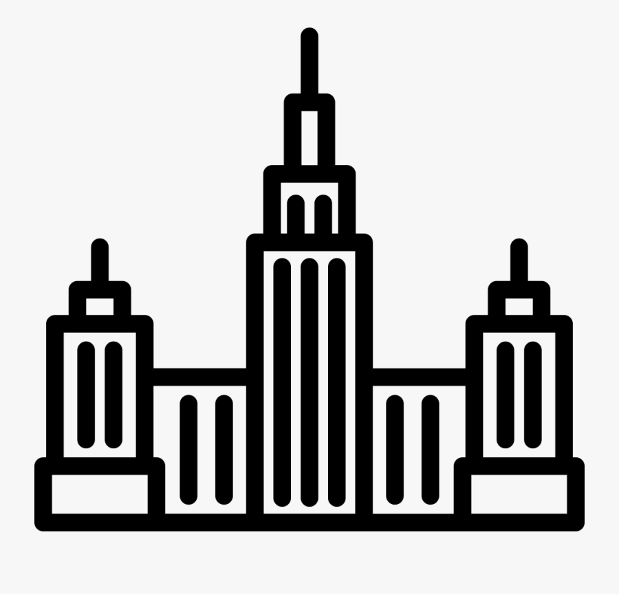 Clip Art Skyscraper Svg Png Icon Free Download - Icon, Transparent Clipart
