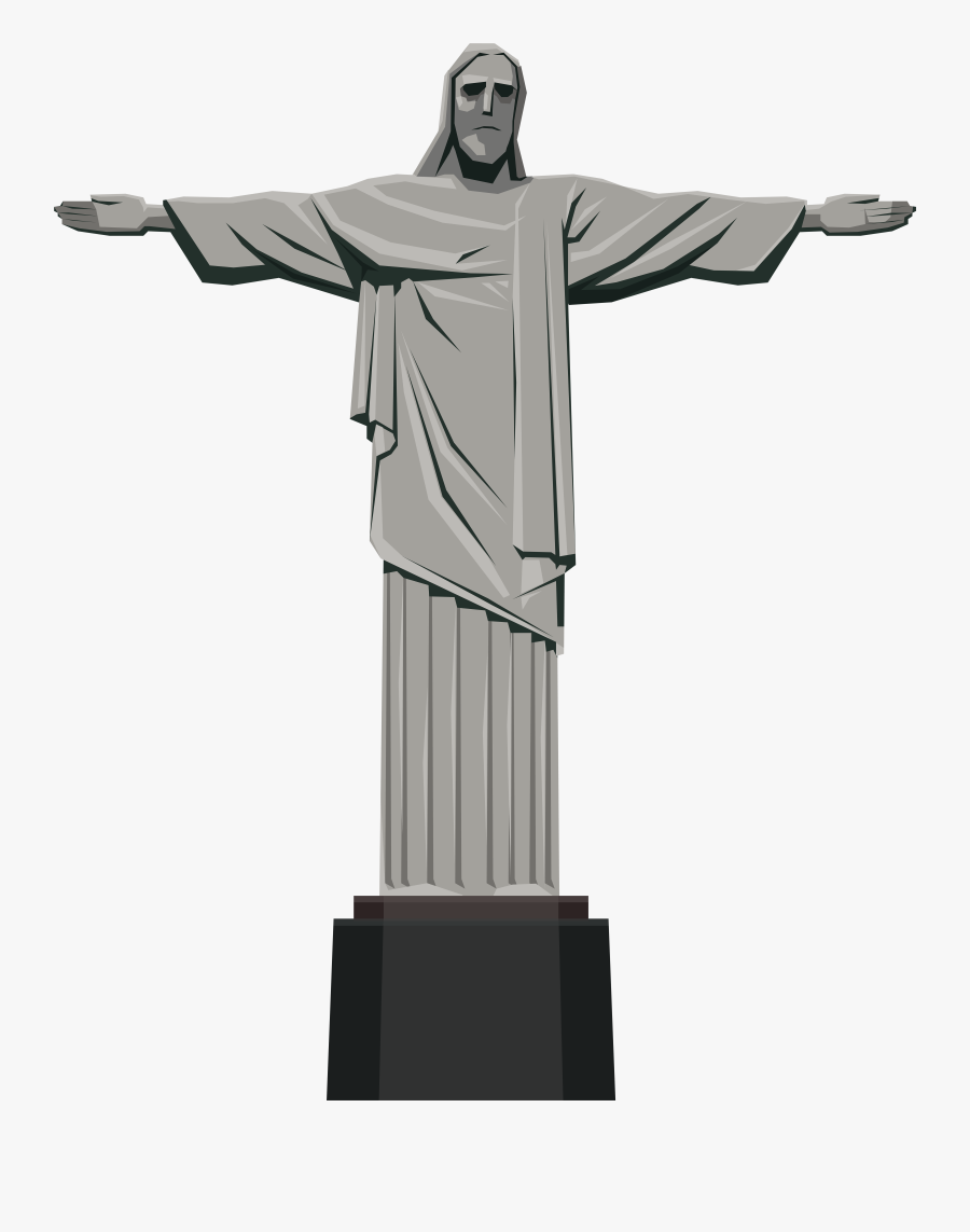 Christ The Redeemer Statue Png Clip Art , Free Transparent Clipart