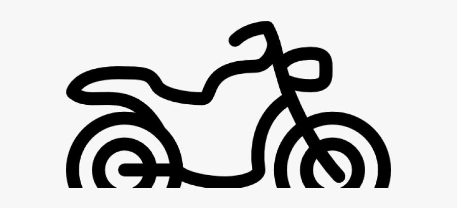 Draw An Easy Motorbike, Transparent Clipart