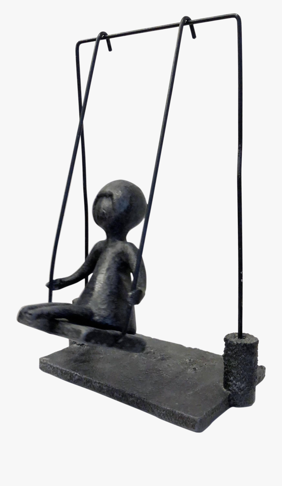 Transparent Tire Swing Png - Statue, Transparent Clipart