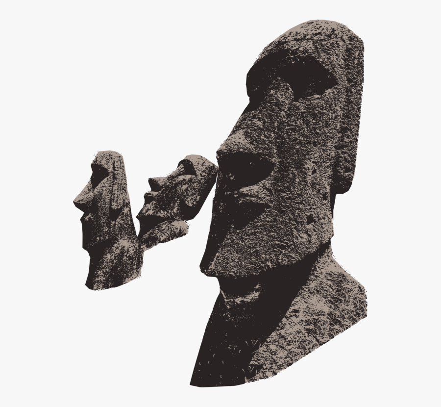 Glove,moai,statue - Osterinseln, Transparent Clipart