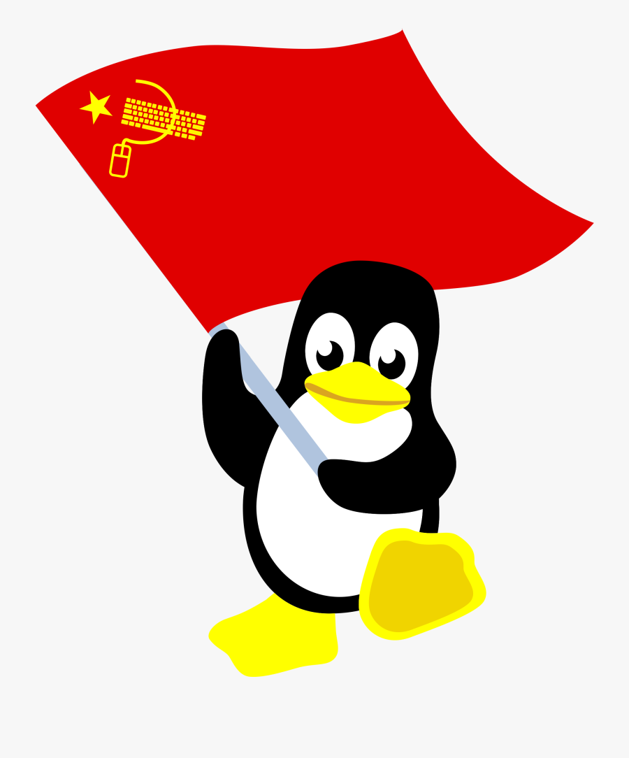 Hackers Affect Stock Market And Fbi Interview Parents - Commie Tux, Transparent Clipart