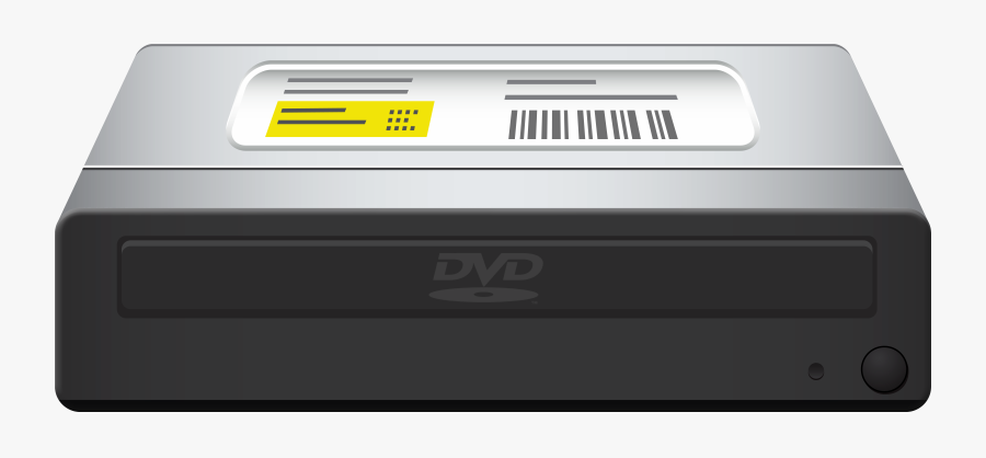 Black Internal Computer Dvd Drive Png Clipart - Computer Dvd Drive Png, Transparent Clipart