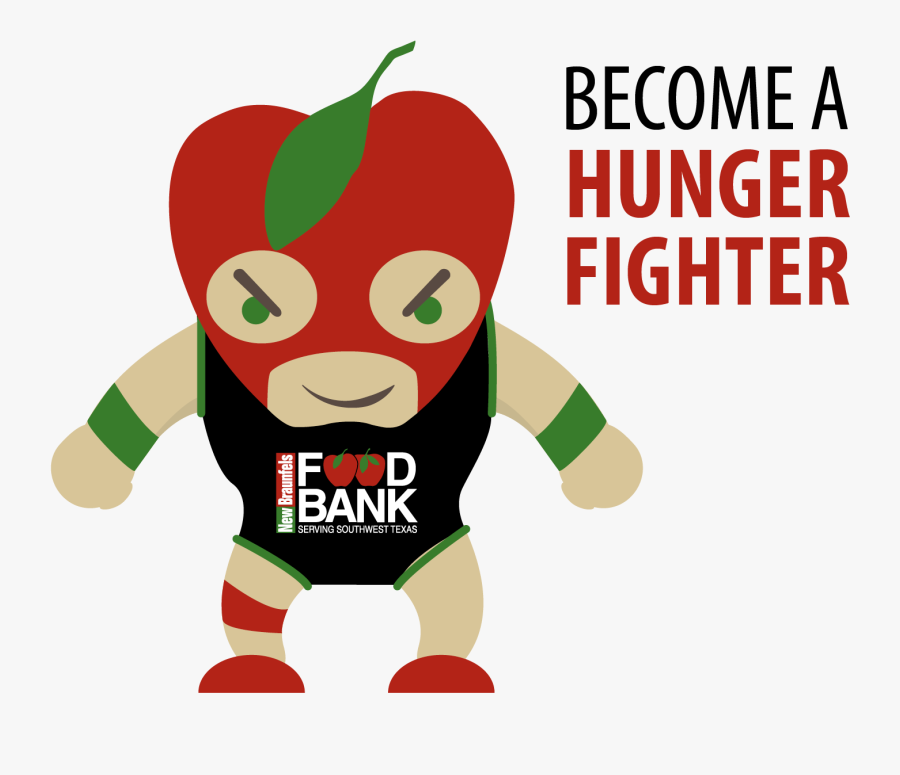 New Braunfels Food Bank Transparent Library - San Antonio Food Bank Hunger Fighter, Transparent Clipart