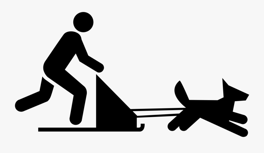 Drive Your Own Dogsled Clipart , Png Download - Icone Chien De Traineau, Transparent Clipart