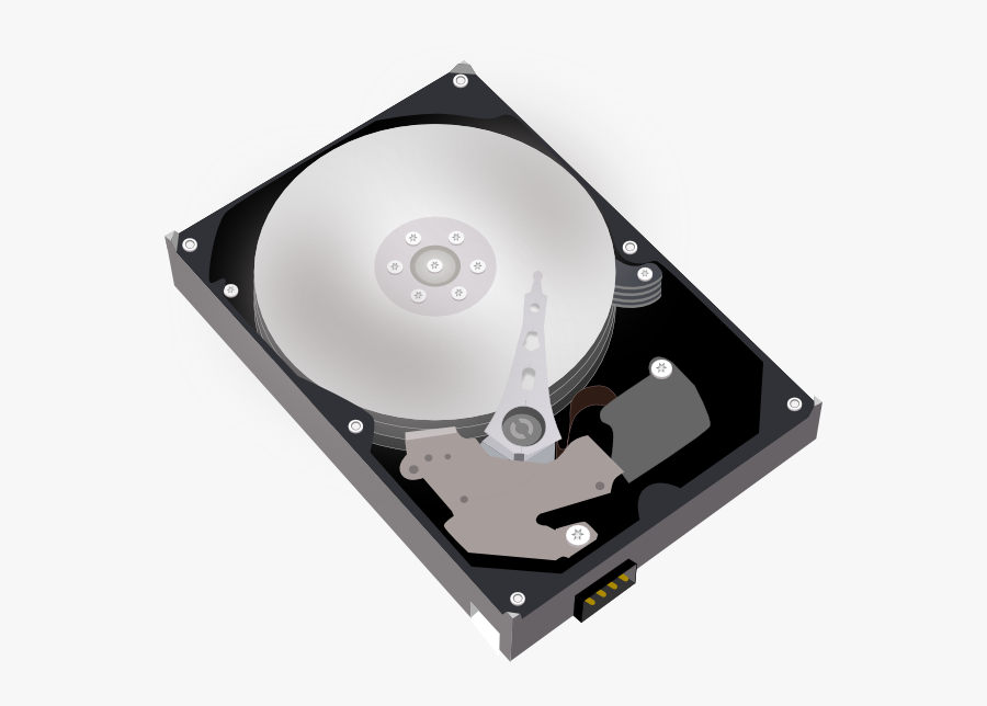 Disc Clip Art At - Hard Disk Drive, Transparent Clipart