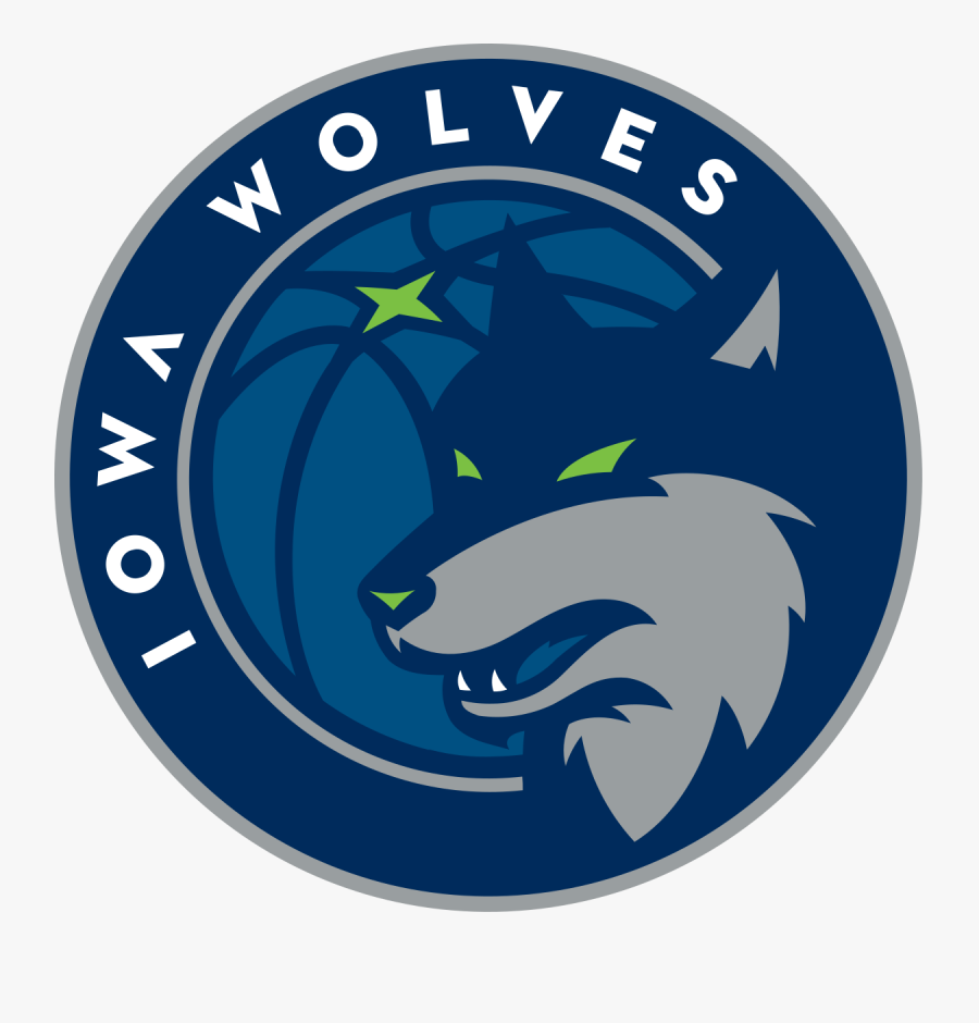 Basketball Clipart Rapids Drive - Iowa Wolves Logo, Transparent Clipart