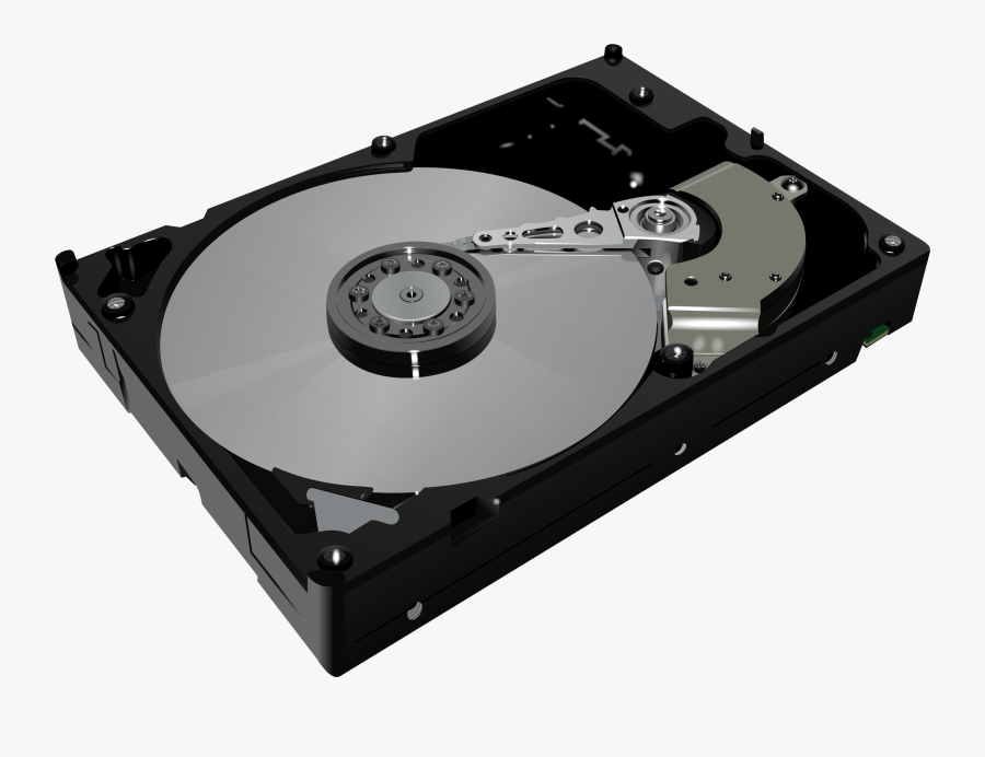 Clipart Hard Disk Drive - Hard Disk Drive Transparent, Transparent Clipart