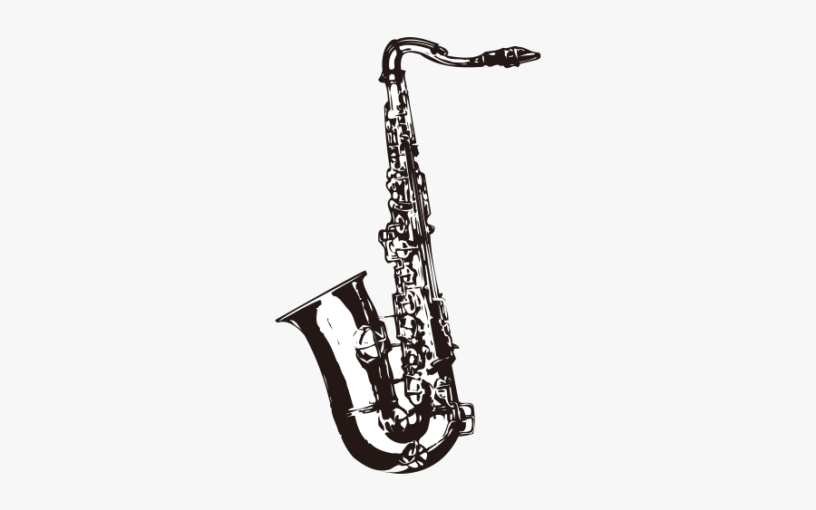 Tuba Musical Instrument Sousaphone Clip Art - Instrument Black And White, Transparent Clipart