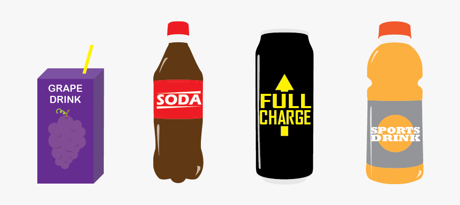 Sugary Drink Images - Sugary Drinks Png, Transparent Clipart