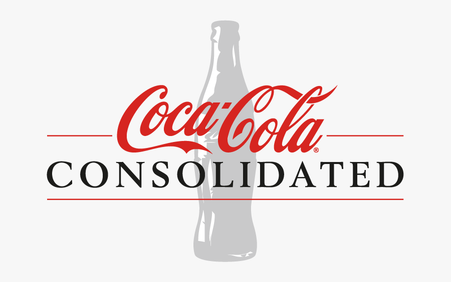 Coca Cola Consolidated Logo, Transparent Clipart