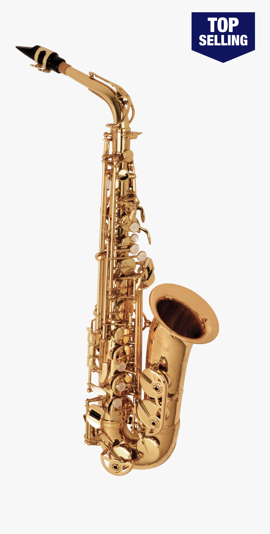 Transparent Alto Saxophone Clipart - Selmer "la Voix Ii" Alto Saxophone, Transparent Clipart