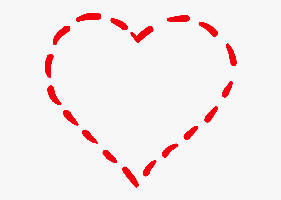 Dotted Heart Png Icon Transparent - Kawaii Cartoon Cute Pickle, Transparent Clipart