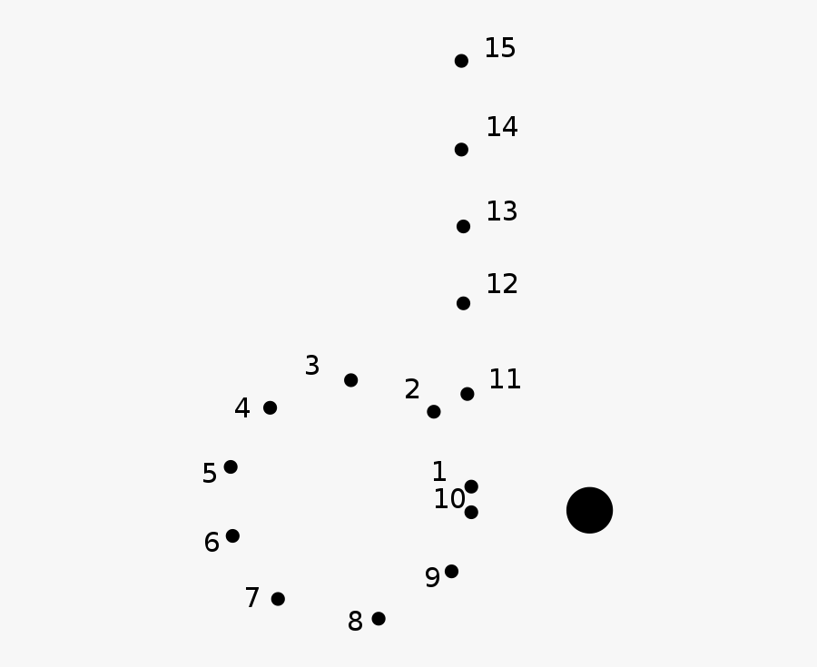 Dot The Dot Musical Note - Dot To Dot Music Note, Transparent Clipart