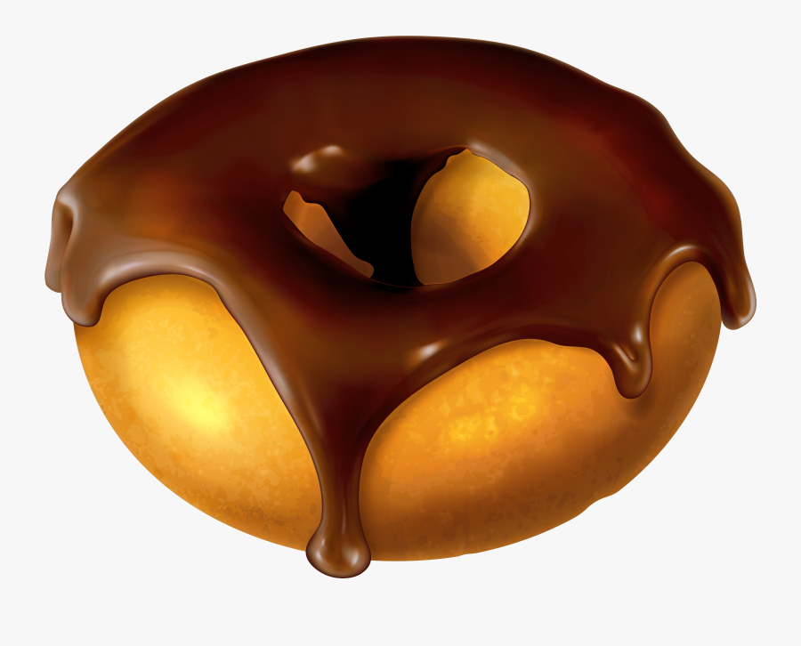 Chocolate Doughnut Png, Transparent Clipart