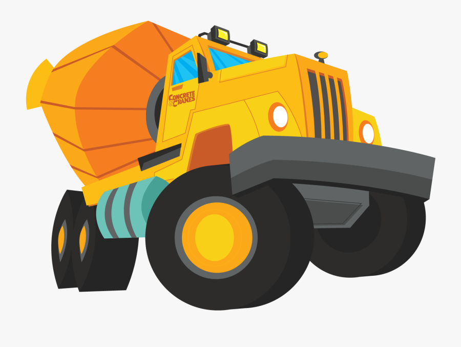 Concrete And Cranes Vbs, Transparent Clipart
