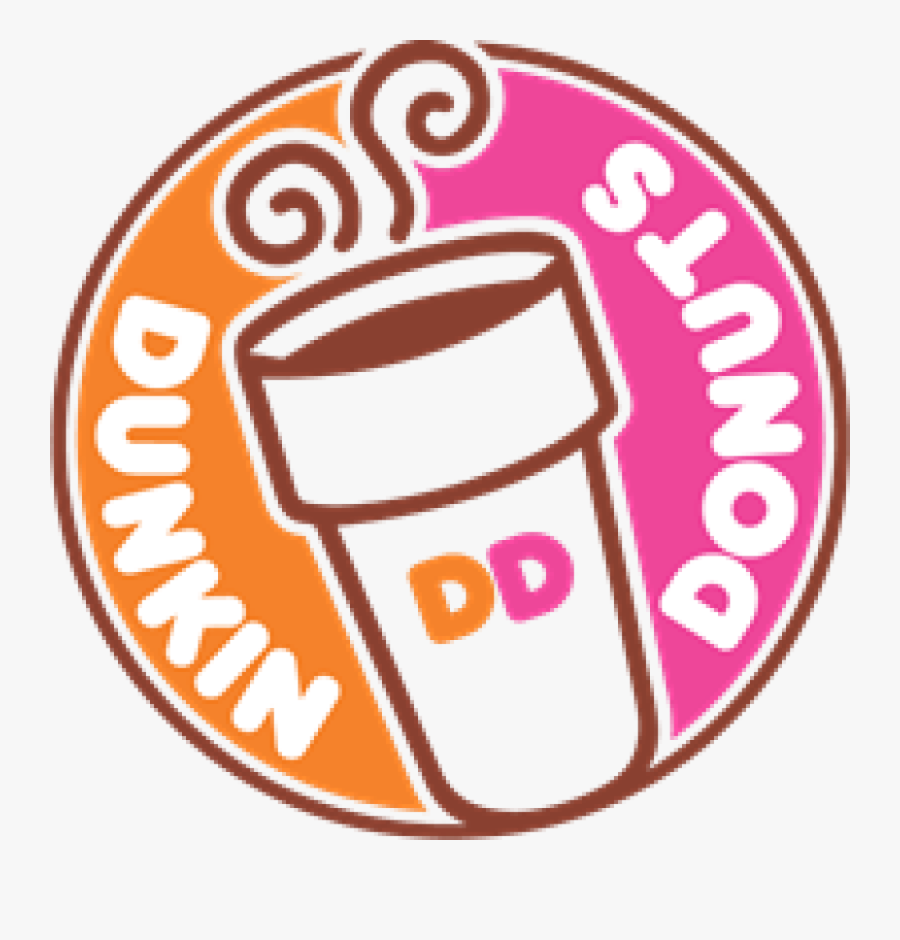 Dunkin Donuts Logo Circle, Transparent Clipart