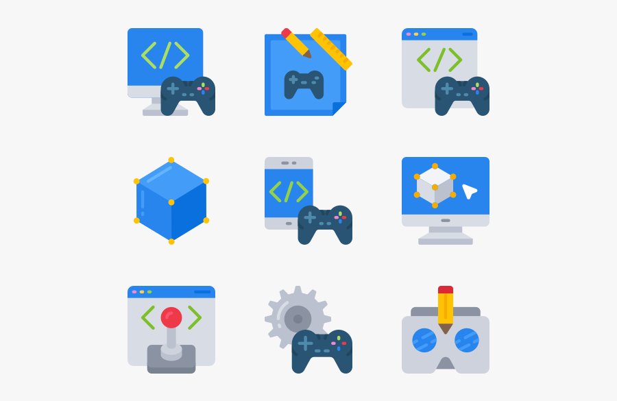 Game Development, Transparent Clipart