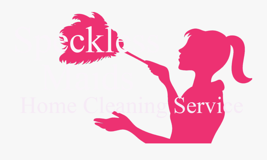 Maid Clipart Home Cleaning Service - Cleaning Services Logo With Maid, Transparent Clipart