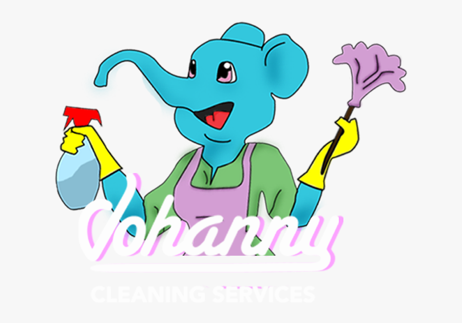 Johanny Cleaning Services - Cartoon, Transparent Clipart