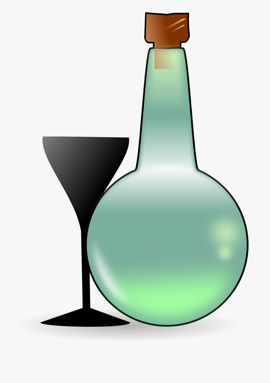 Bottle Of Absinth - Алкохол Пнг, Transparent Clipart