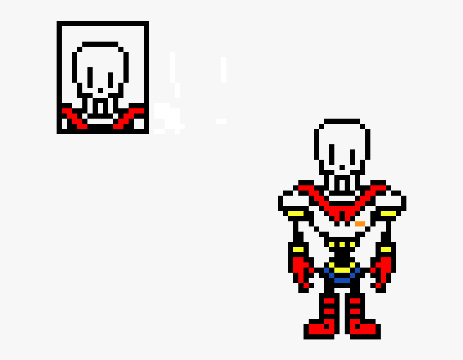 Transparent Potion Bottle Clipart - Undertale Papyrus 8 Bit, Transparent Clipart