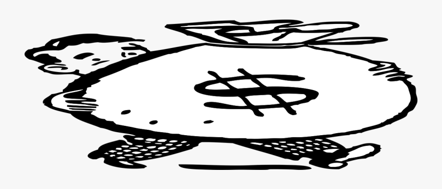 Price Clipart Sign - Black And White Money Clipart, Transparent Clipart