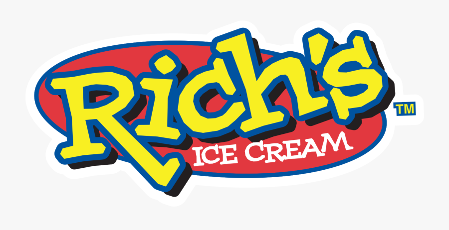 Rich's Ice Cream Logo, Transparent Clipart