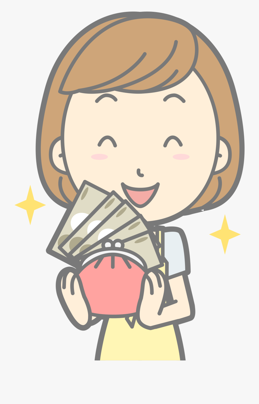 Rich Girl Clipart Png, Transparent Clipart