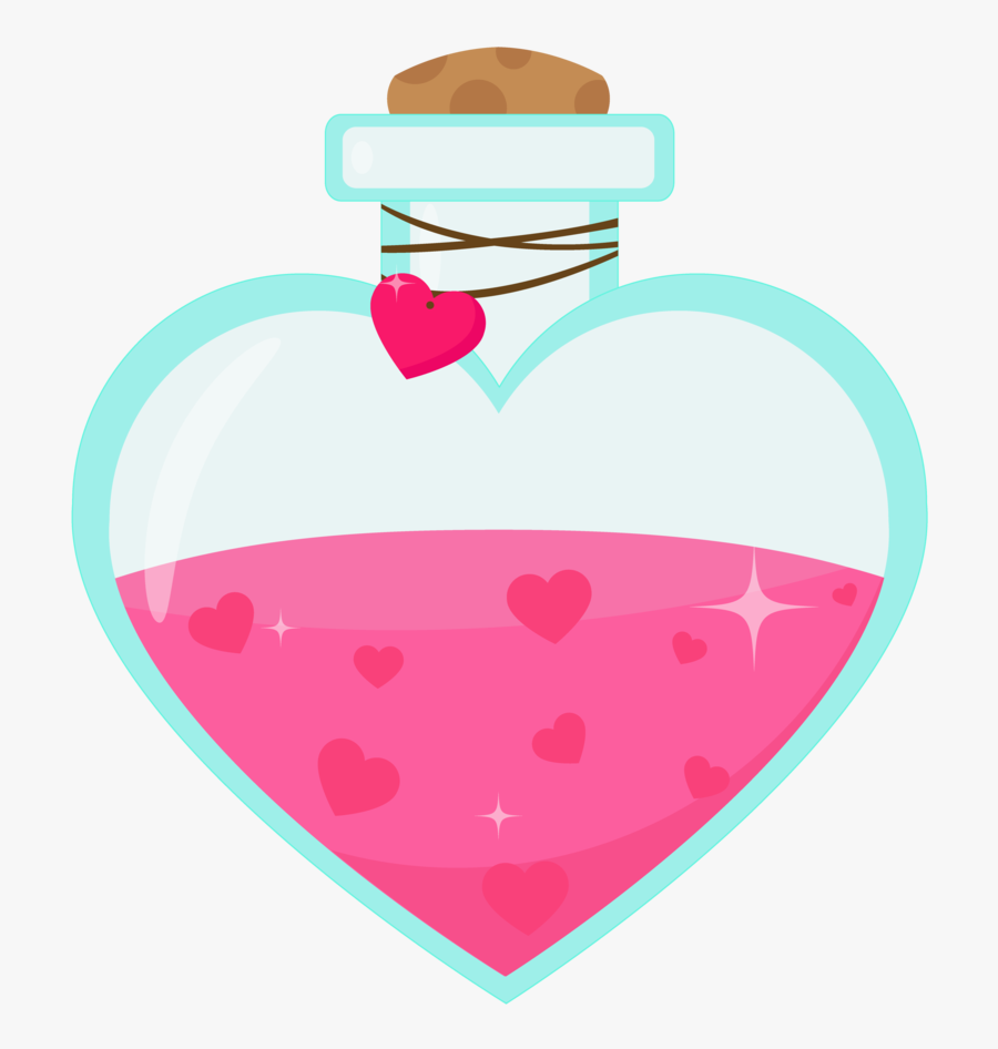 Love Potion Cookie Cutter - Illustration, Transparent Clipart