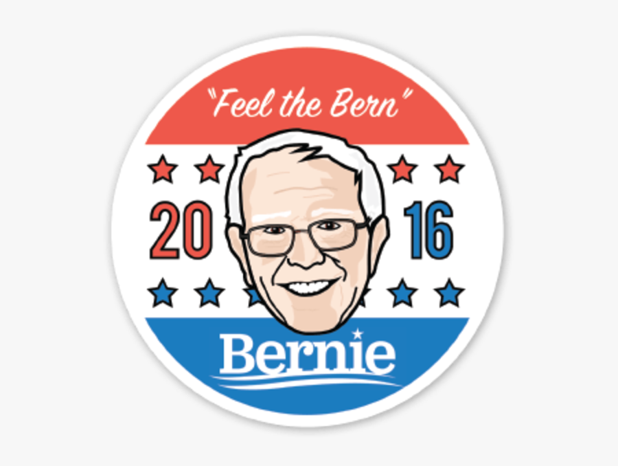 Bernie Sanders 2020 Knit Beanie Clipart , Png Download - Bernie Pin Transparent Background, Transparent Clipart