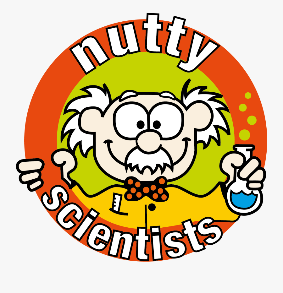 Transparent Scientists Clipart - Nutty Scientists Logo, Transparent Clipart