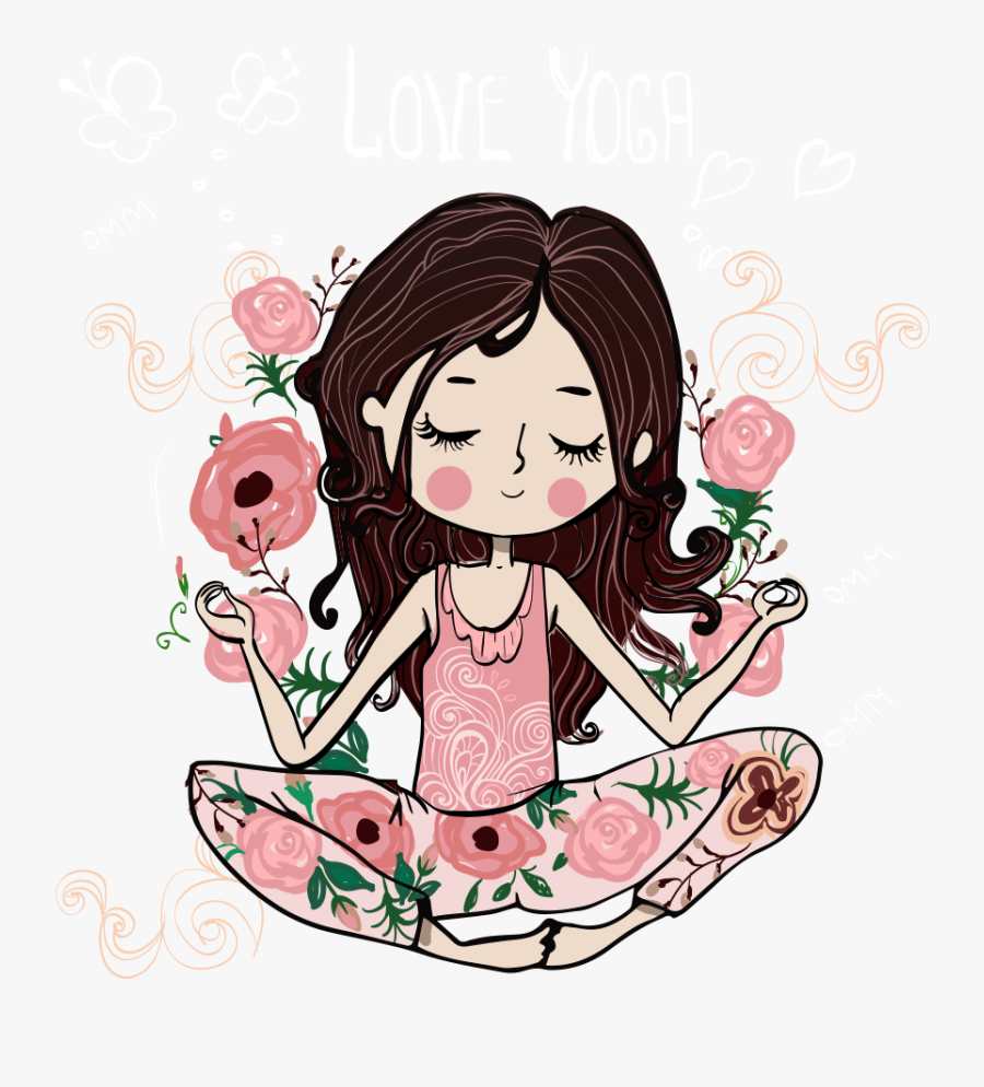 News Upkeepyoga - Tee Shirt I Love Yoga, Transparent Clipart