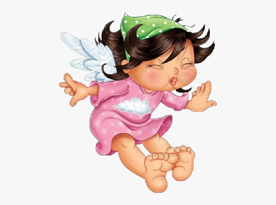 Cute Fun Fairies Clipart, Transparent Clipart