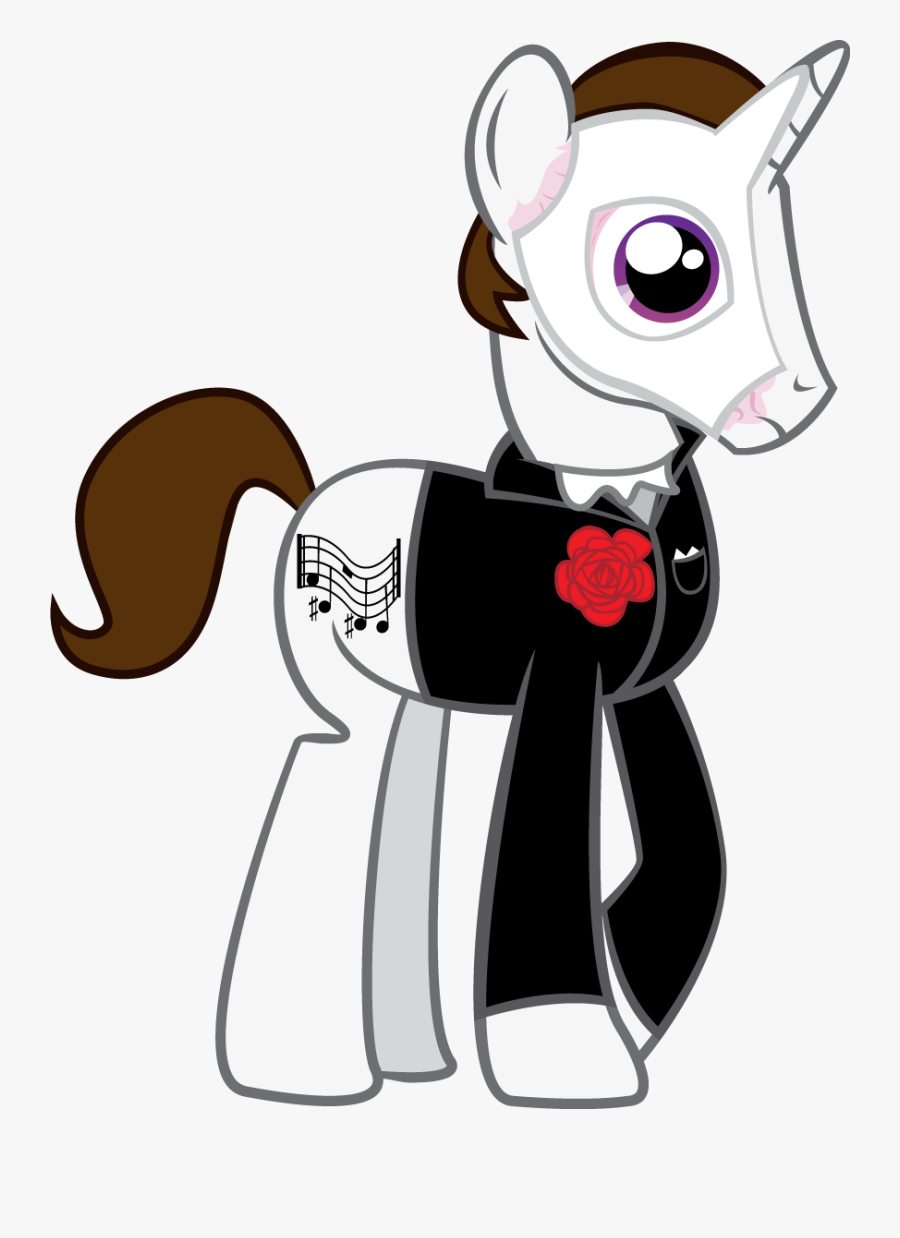 Transparent Phantom Of The Opera Png - Drawings Of Phantom Of The Opera Mask, Transparent Clipart