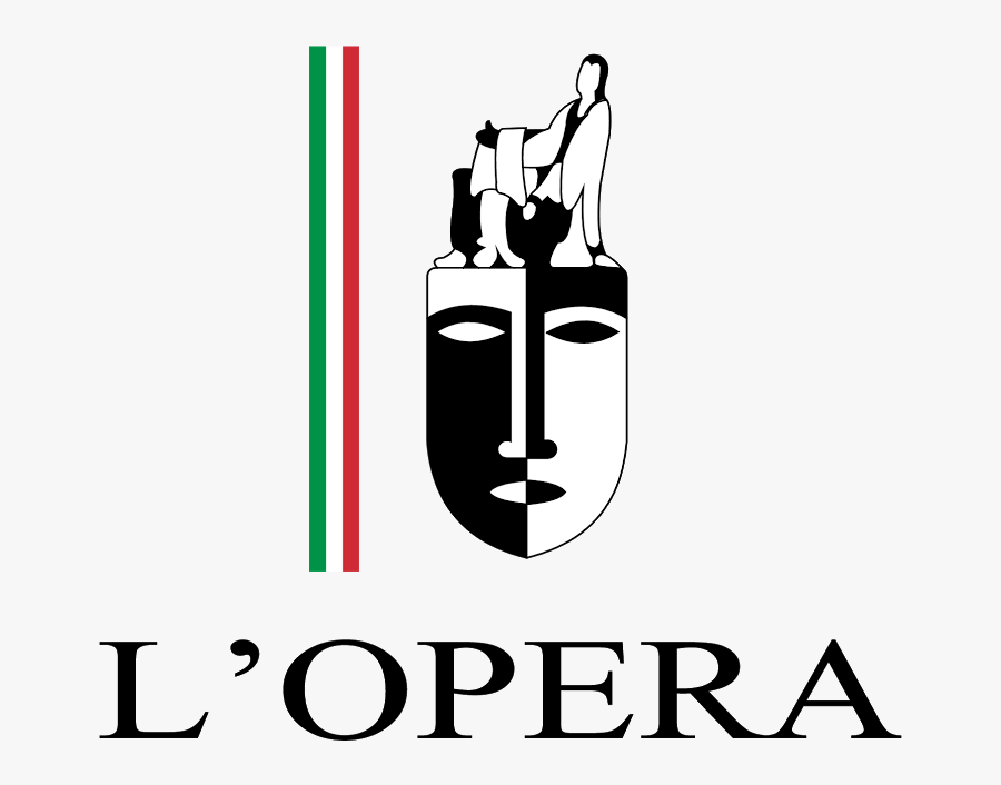 L"opera Italian Restaurant & Bar - Logo, Transparent Clipart