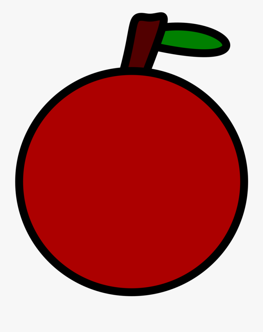 Simple Apple, Transparent Clipart