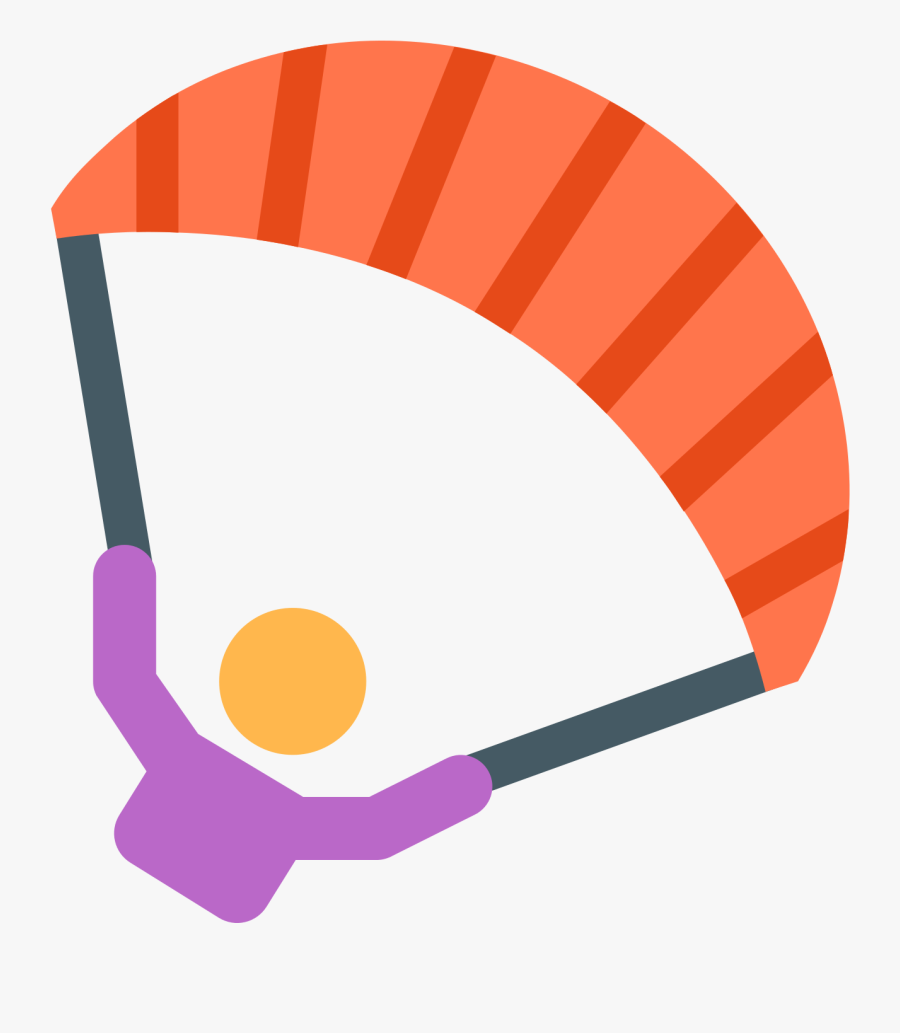 Paragliding, Transparent Clipart