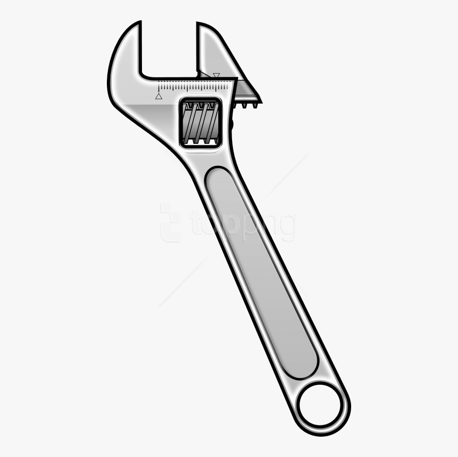 Wrench Icon, Transparent Clipart