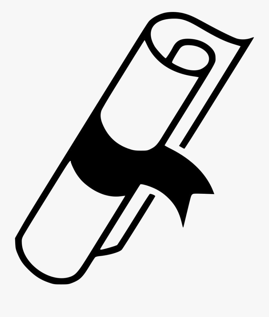 Transparent Background Diploma Icon, Transparent Clipart