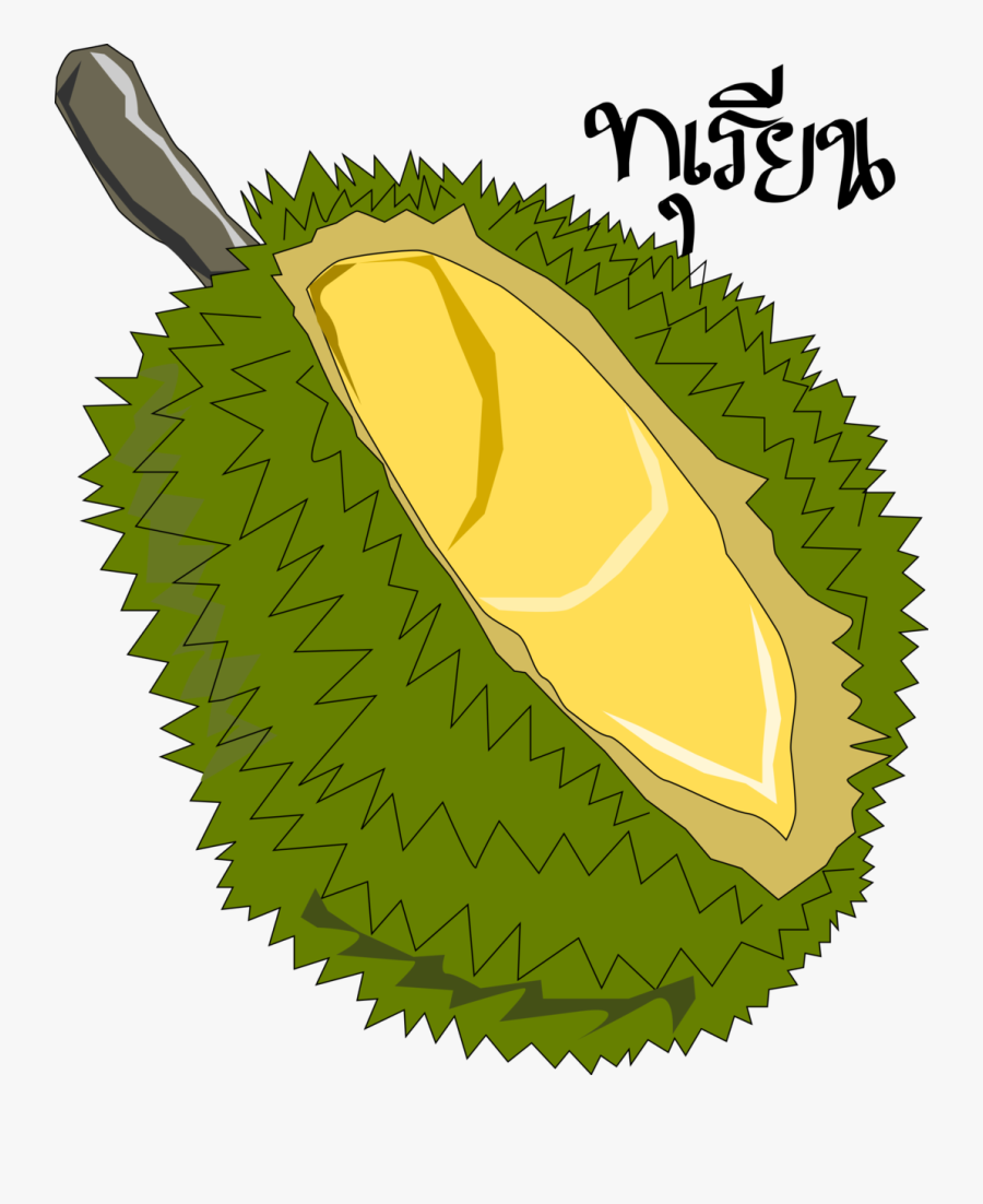 Durian,thai Fruit “free” Png File Clipart - Jack Fruit Clipart, Transparent Clipart