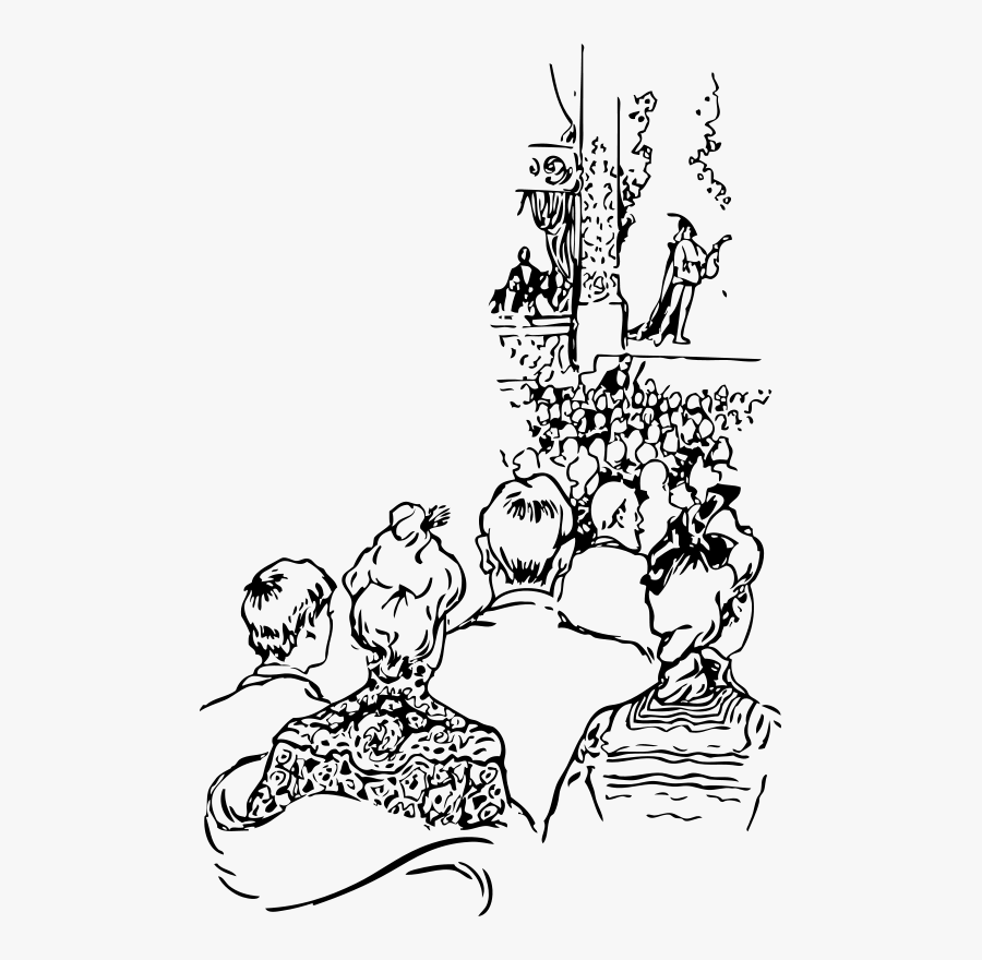 Art,monochrome Photography,text - Play Theatre Clipart Black And White, Transparent Clipart