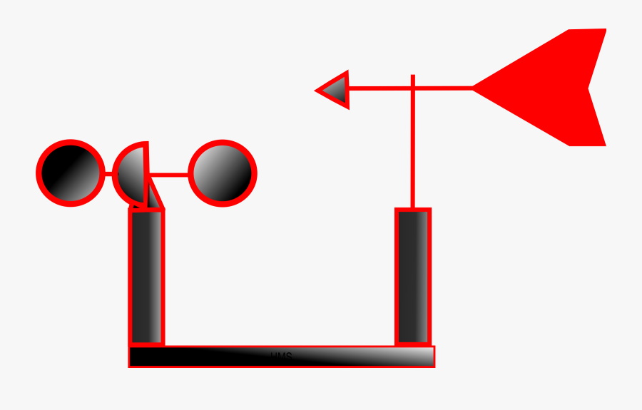 Weather Instrument Clip Art - Weather Vane, Transparent Clipart