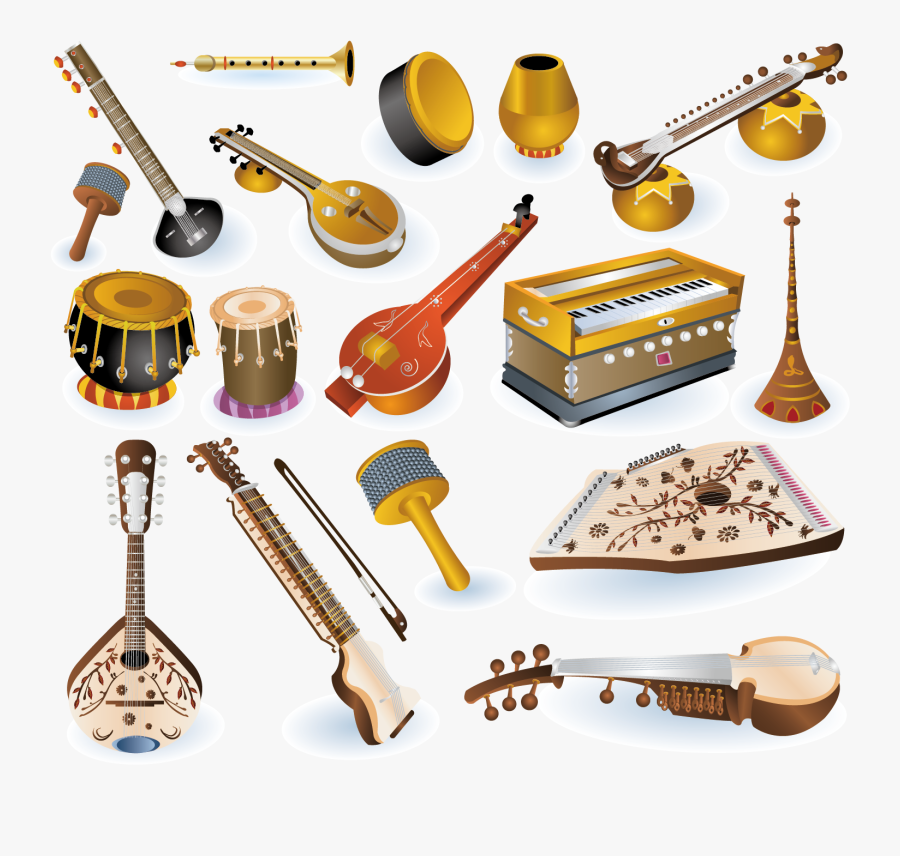 Musical Instrument String Guitar - India Music Instruments, Transparent Clipart