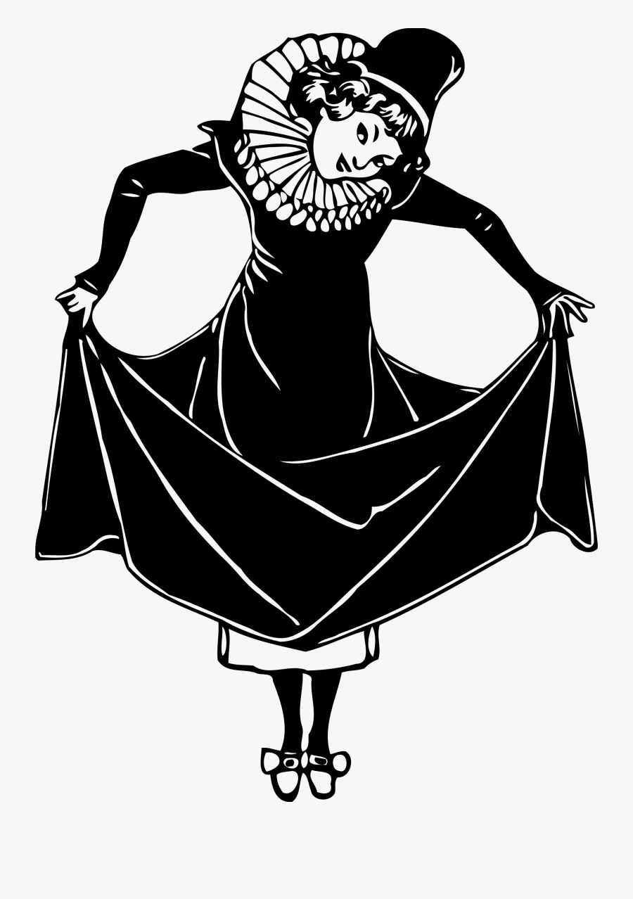 This Free Icons Png Design Of Lady Showing- - Shoe, Transparent Clipart